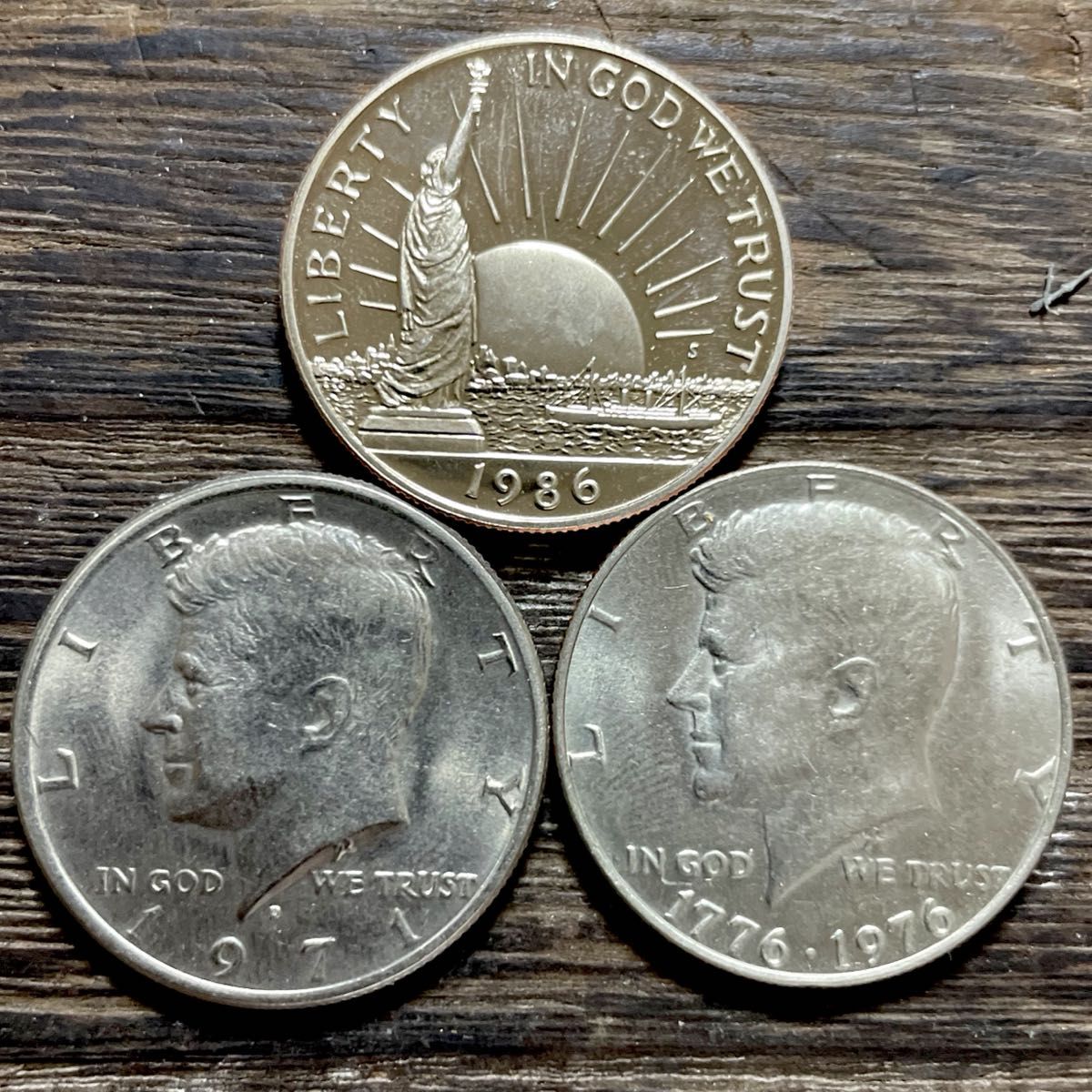 素晴らしい外見 USA ハーフダラー3種類 アメリカコイン|Yahoo!フリマ(旧PayPay コレクション