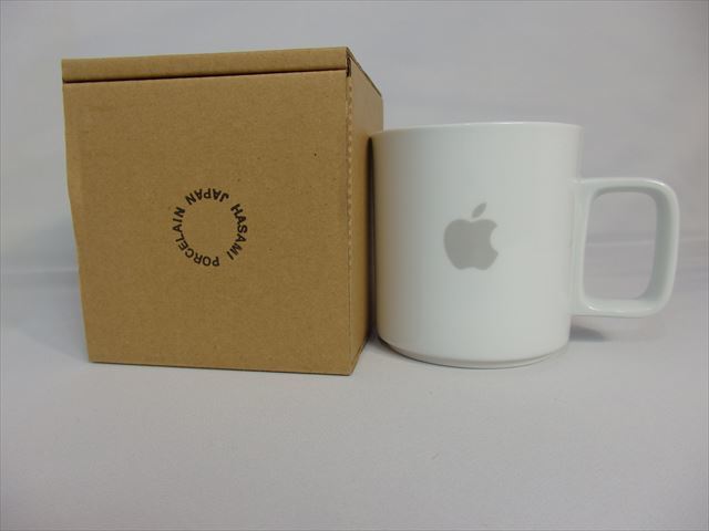 ★新品未使用★アップル マグカップ（アップルストア本社限定 波佐見焼 日本製) マグカップ（HASAMI）（シリコンバレー）白 AP1 の画像1