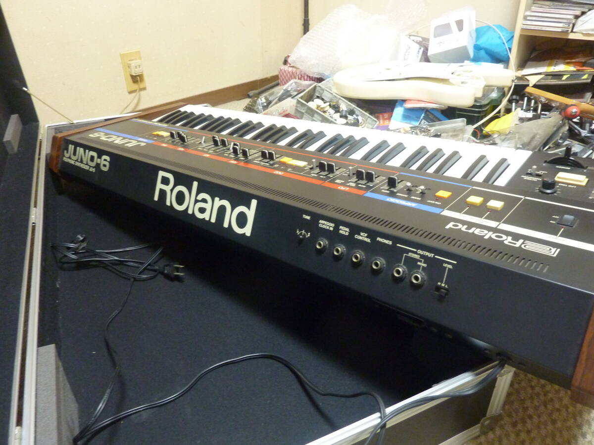 80年代製 Rolland(ローランド)製 シンセサイザー JUNO-6 Polyphonic Synthesizer JU-6 の画像7