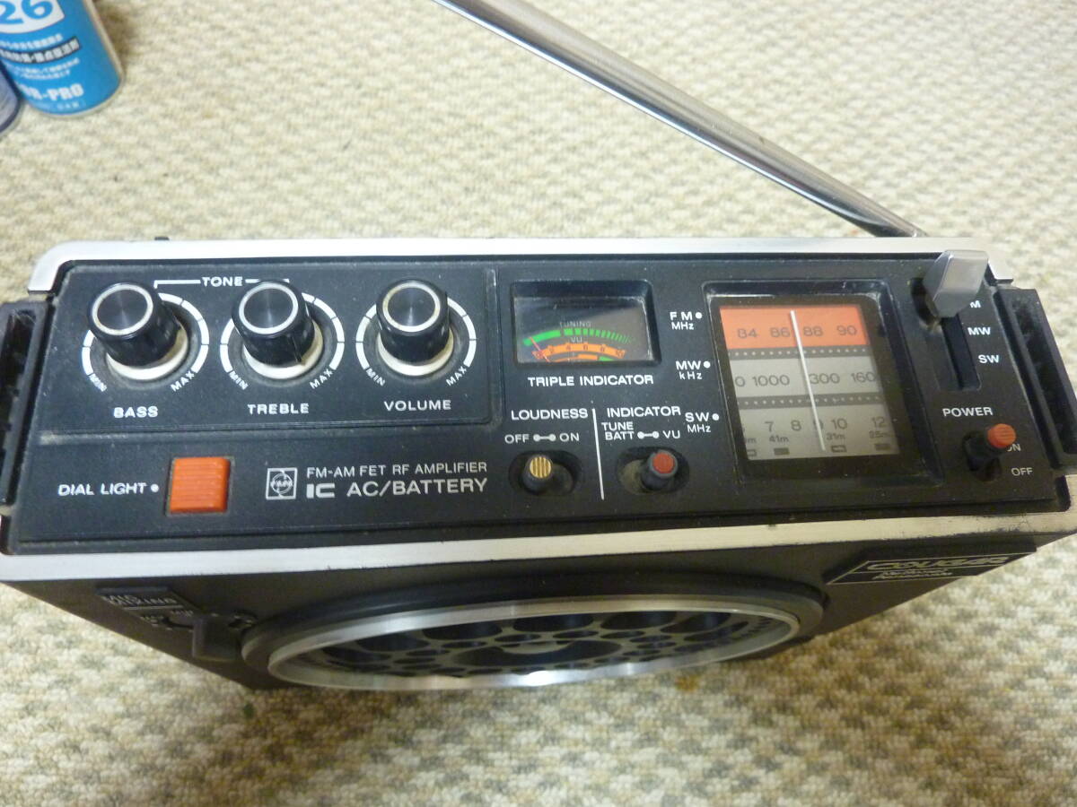 70年代製 ナショナル製 短波ラジオ クーガー RF-888_画像6