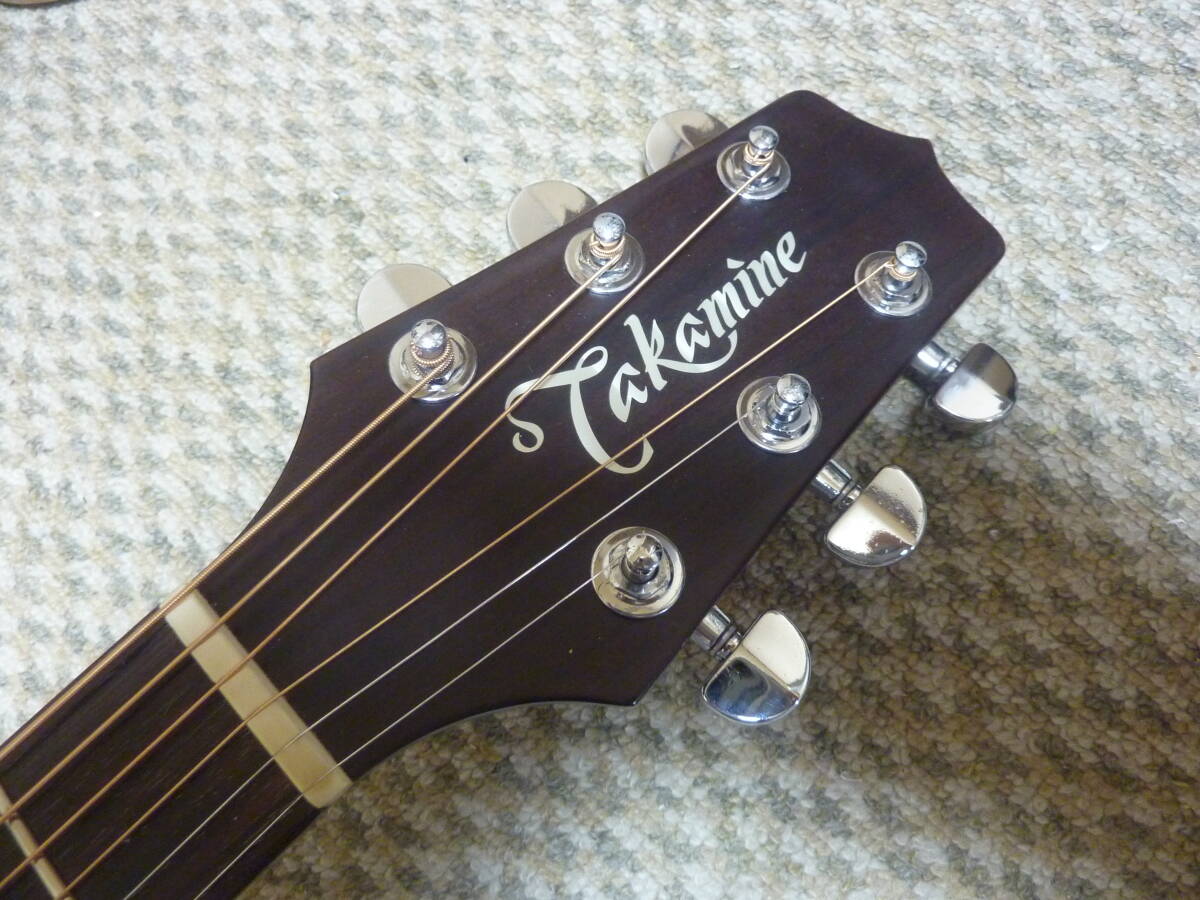 80年代製 タカミネ製 エレアコ ギター PT-206の画像2