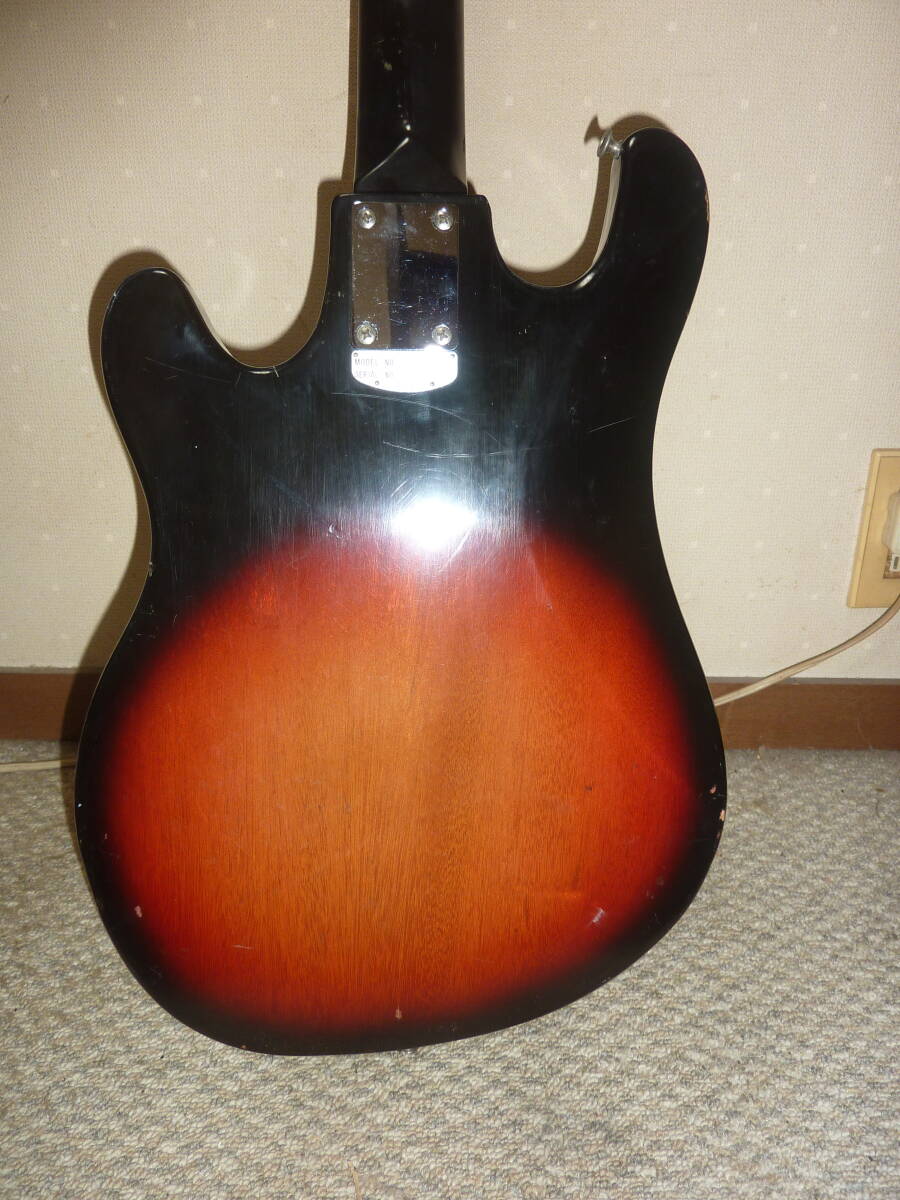 60年代製 Teisco(テスコ)製 ビンテージ ビザール ギター WG-4Lの画像6