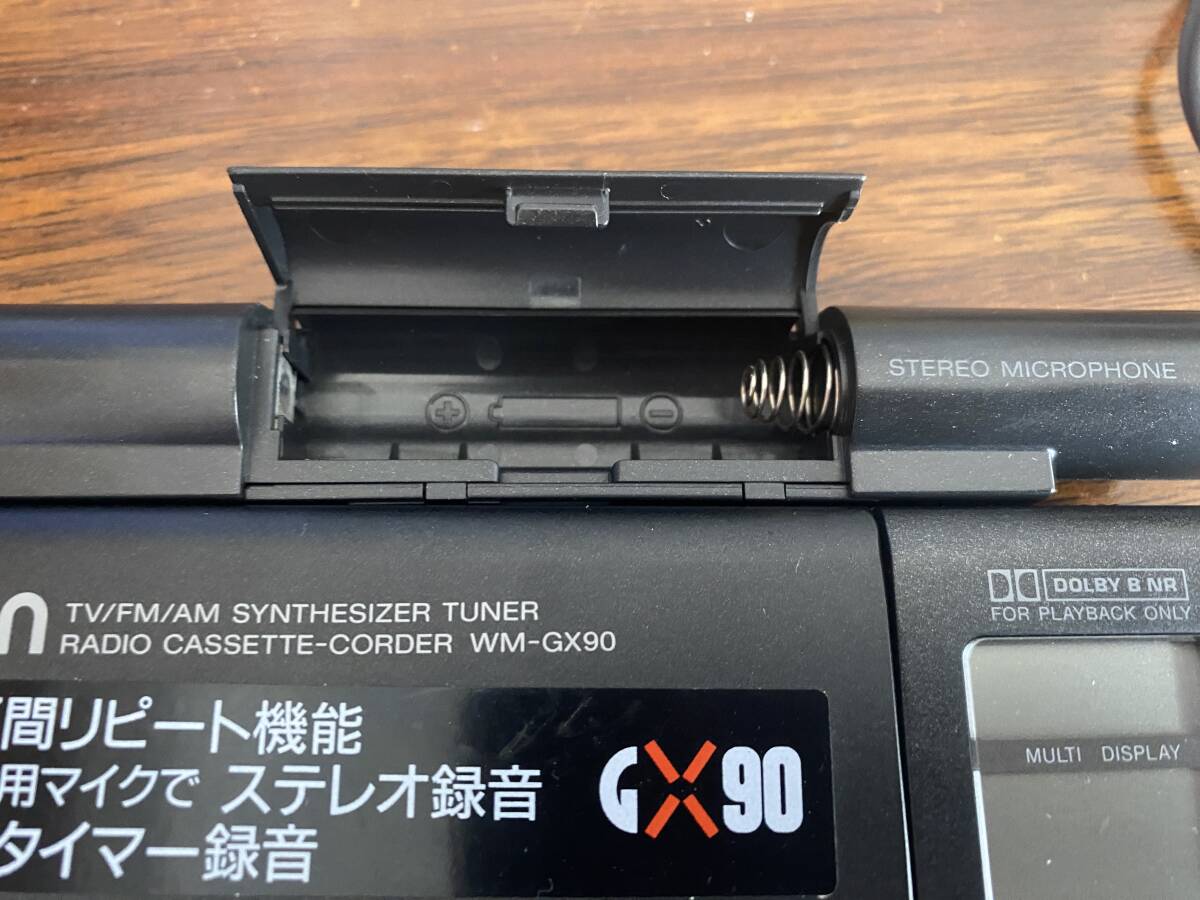 SONY カセットプレーヤー ウォークマンWM-GX90 ジャンク品 の画像5