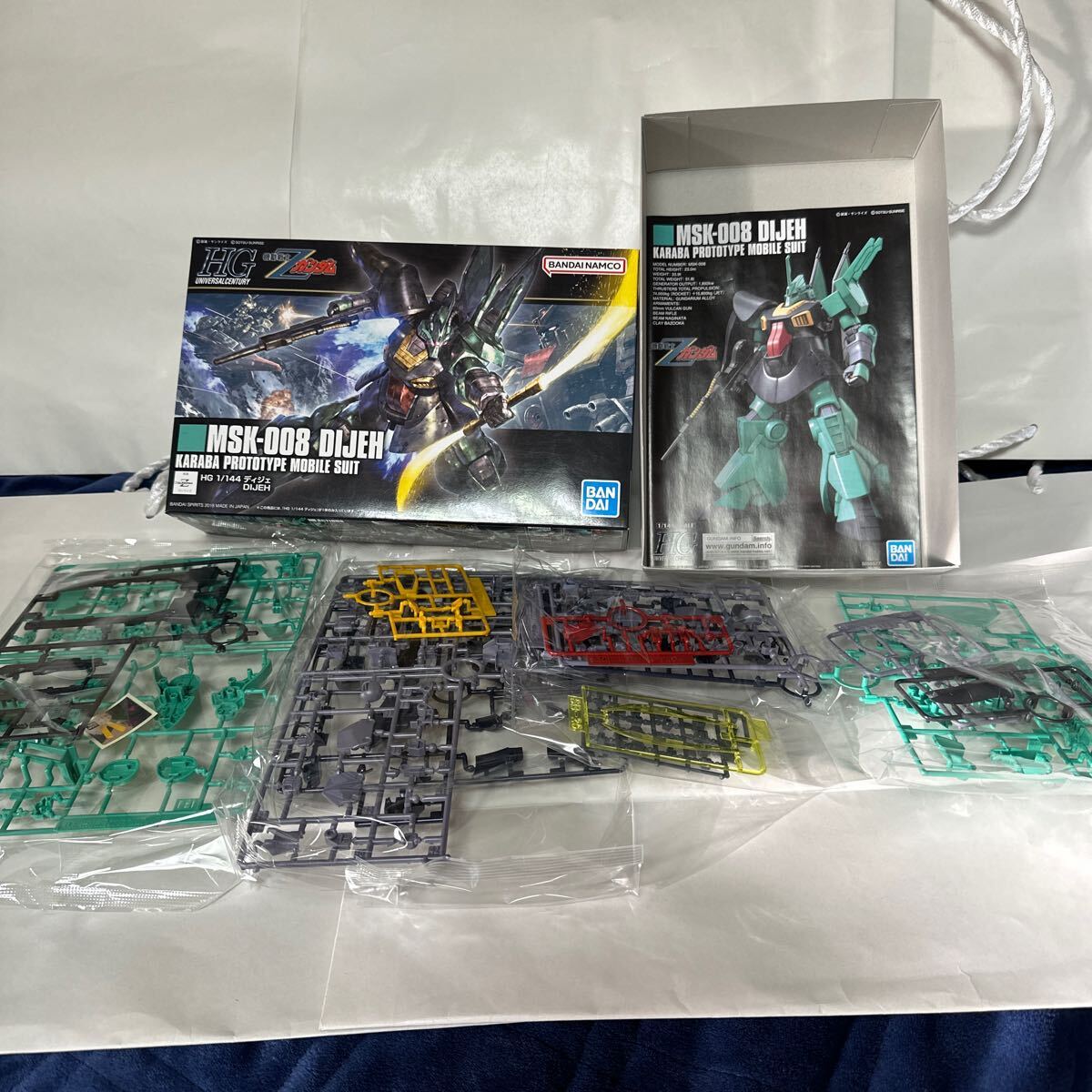 HGUC 1/144tije Mobile Suit Z Gundam plastic model not yet constructed 