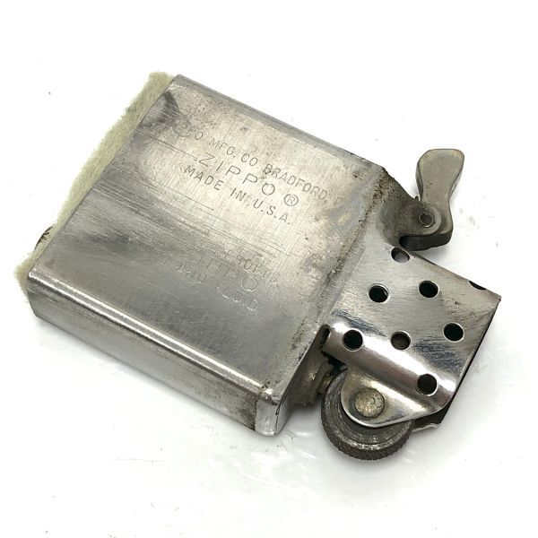 【コレクター必見】ZIPPO ジッポ BRADFORD 1979年製 シルバー オイルライター 喫煙具 ヴィンテージ レア CE0の画像8