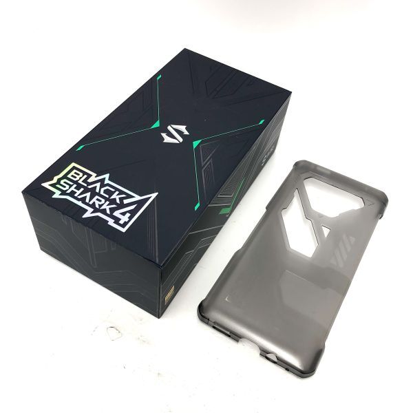 【美品/1円スタート】Black Shark 4 ブラックシャーク PRS-H0 Mirror Black 128GB 判定‐ SIMフリー スマートフォン EA2の画像7