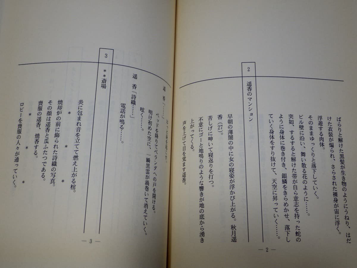 非売品【シナリオ】娘道成寺―蛇炎の恋― 決定稿◆製作 喜八プロダクション 他◆監督・脚本 高山由紀子◆出演 中村福助/牧瀬里穂/他の画像4