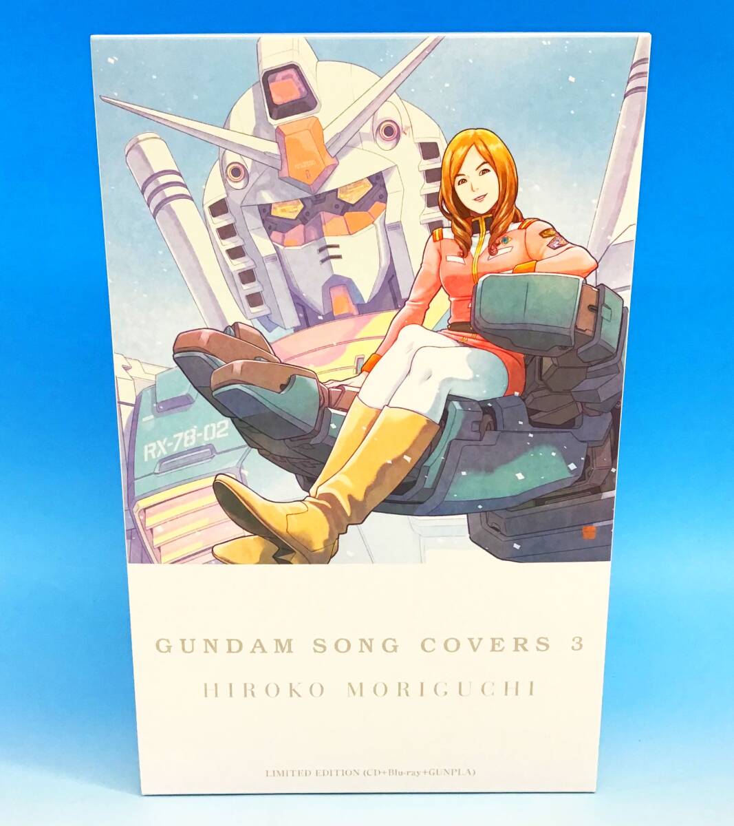 未組立 GUNDAM SONG COVERS 3 数量限定 ガンプラセット盤 森口博子 LIMITED EDITION CD/Blu-ray/プラモデル HG 1/144 ゼータガンダムの画像1