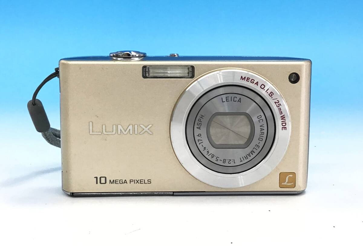 パナソニック LUMIX コンパクト デジタル カメラ 本体 DMC-FX35 グロスゴールド 広角25mm レンズ デジカメ ルミックス Panasonicの画像1