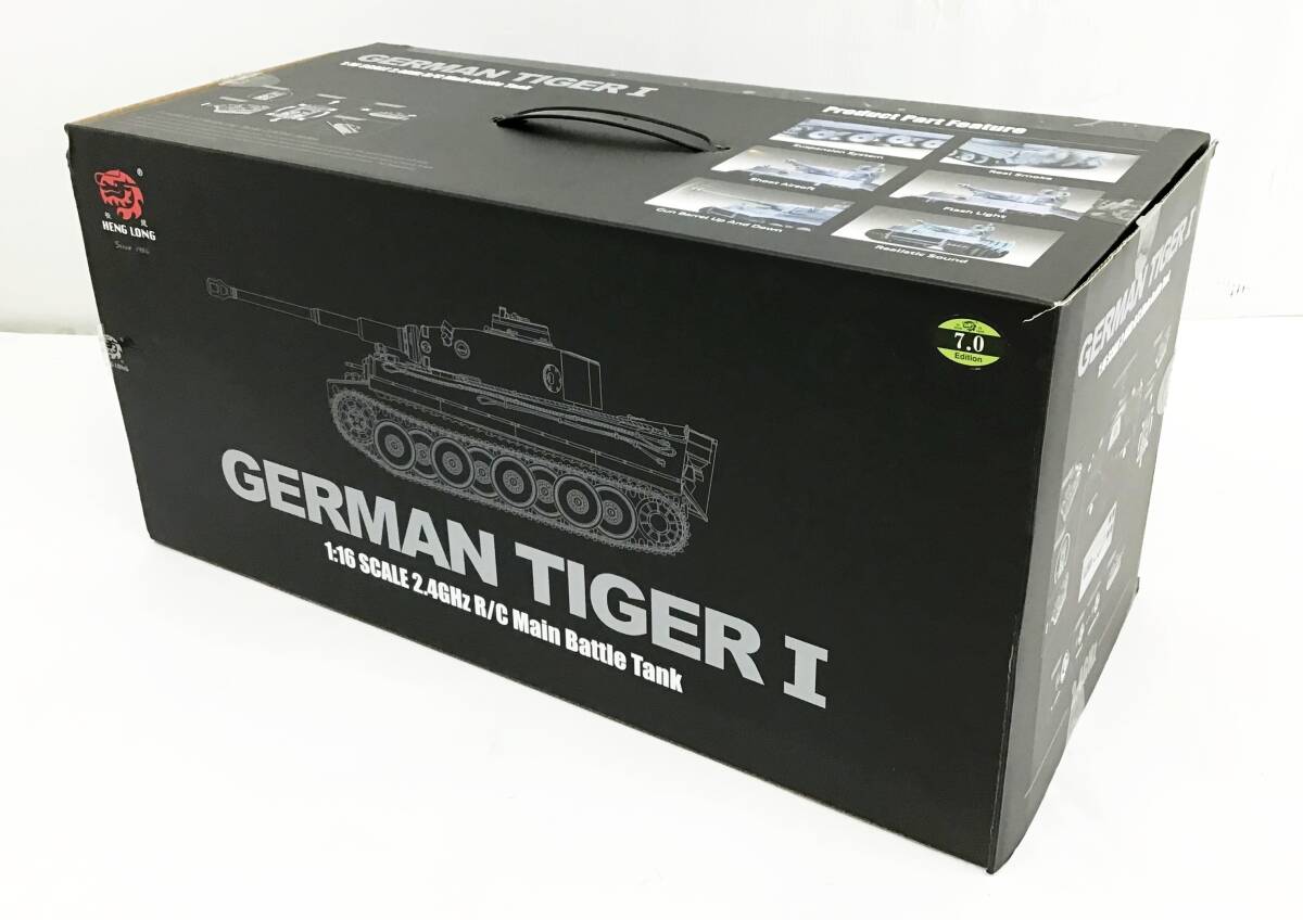 HENG LONG 1/16 GERMAN TIGER Ⅰ プロポ 2.4GHz 戦車 軍用車 ラジコン 玩具 タイガー ヘンロン_画像9