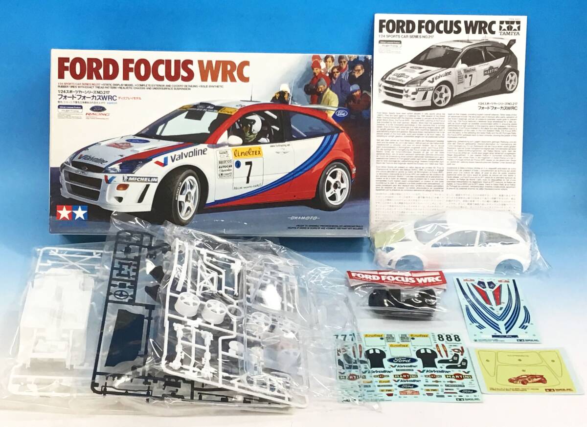 2箱セット 未組立 TAMIYA 1/24 ポルシェ ボクスター スペシャル/フォードフォーカスWRC プラモデル デットストック スポーツカー_画像2