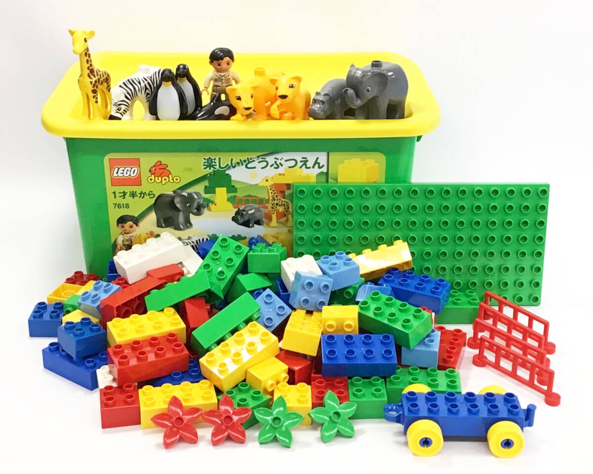 LEGO duplo 7618 веселый ...... блок кукла животное детали основа версия игрушка развивающая игрушка ребенок Lego Duplo 