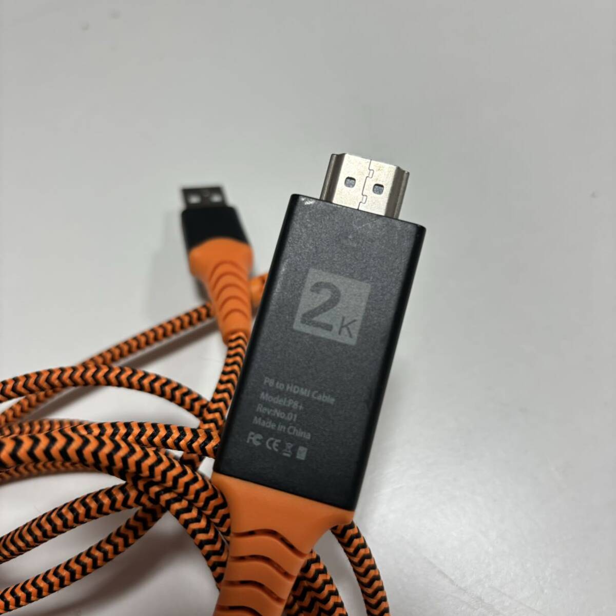 iPhone HDMI ミラーリングケーブル ２Ｋ HDMI mirroring Adapterの画像3