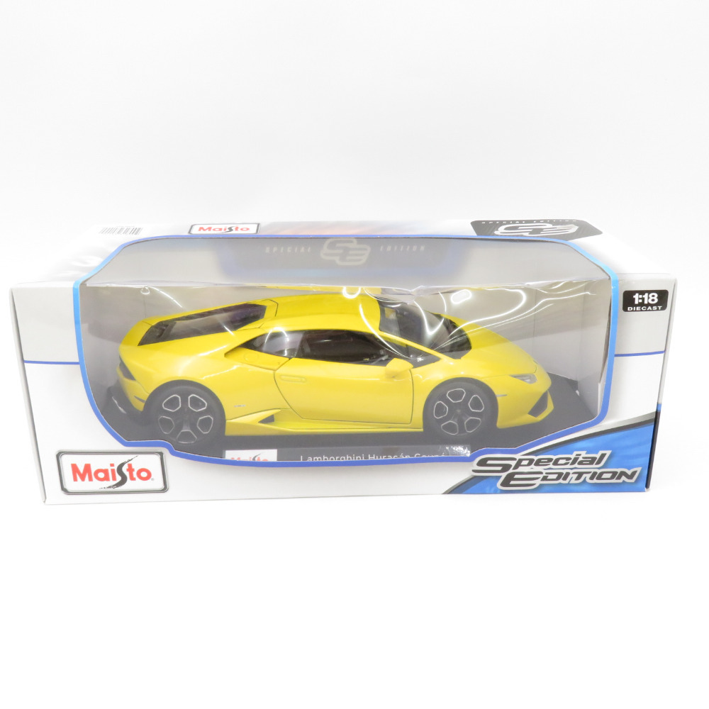 Maisto Lamborghini Urakan Coupe Yellow 1/18 Специальное издание Myst 46629 Модель