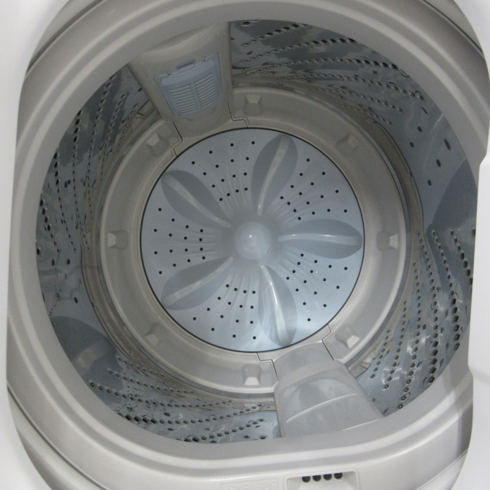 Hisence ハイセンス 全自動洗濯機 4.5kg HW-4503 ホワイト 2020年製 一人暮らし 洗浄・除菌済み_画像5