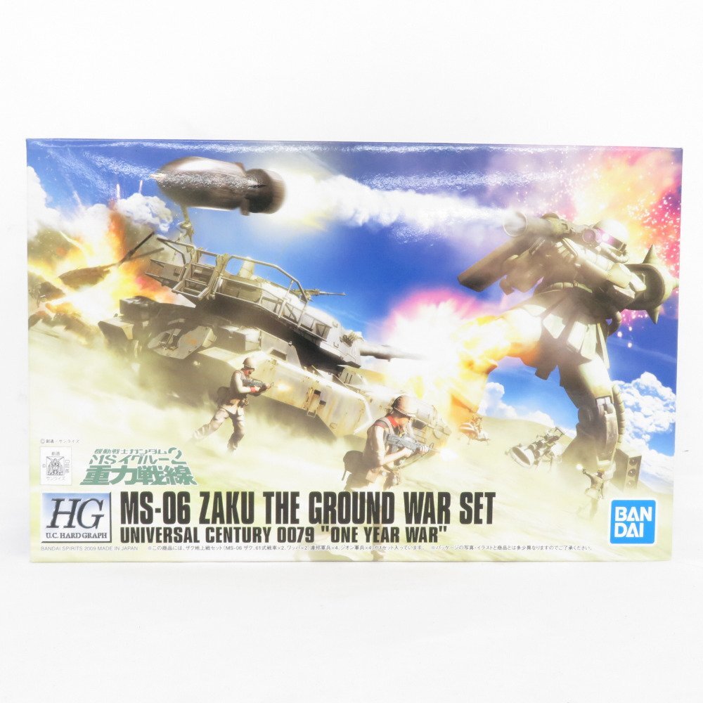 1/144 HGUC The k наземный битва комплект [ Mobile Suit Gundam ] BANDAI Bandai пластиковая модель прекрасный товар 