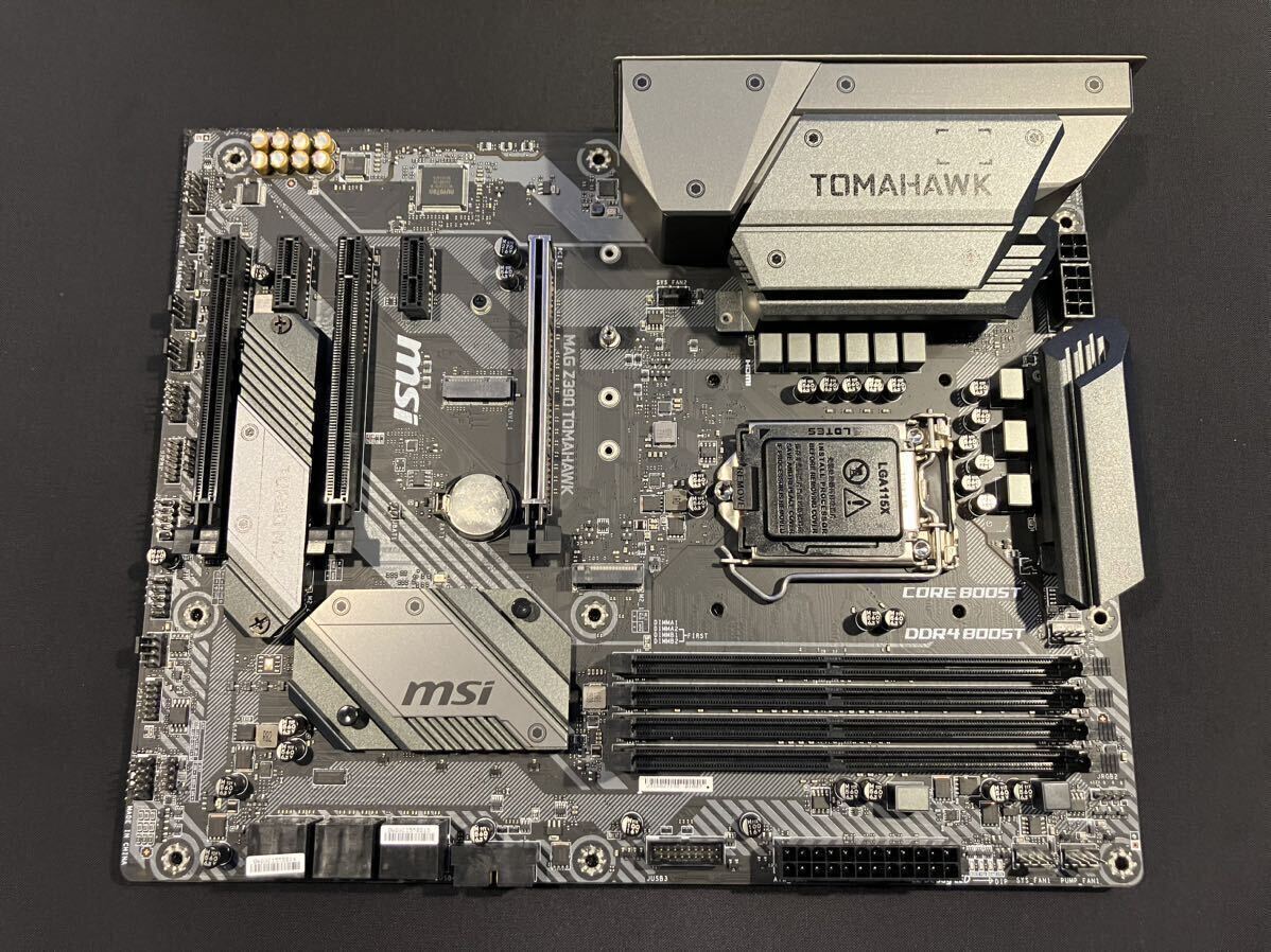 MSI Z390 TOMAHAWK LGA1151 中古_画像1