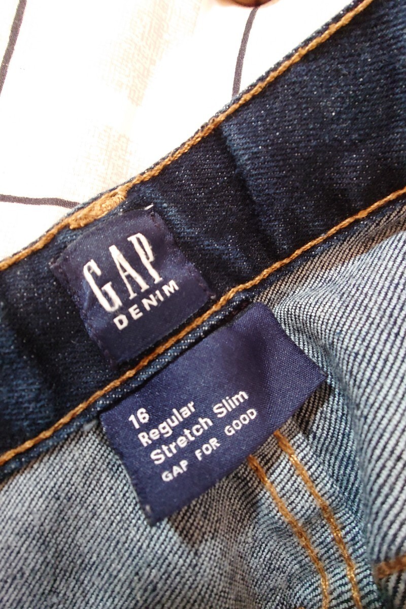GAP Gap Kids for stretch jeans skinny denim pants stretch 160cm size for children for boy American Casual 