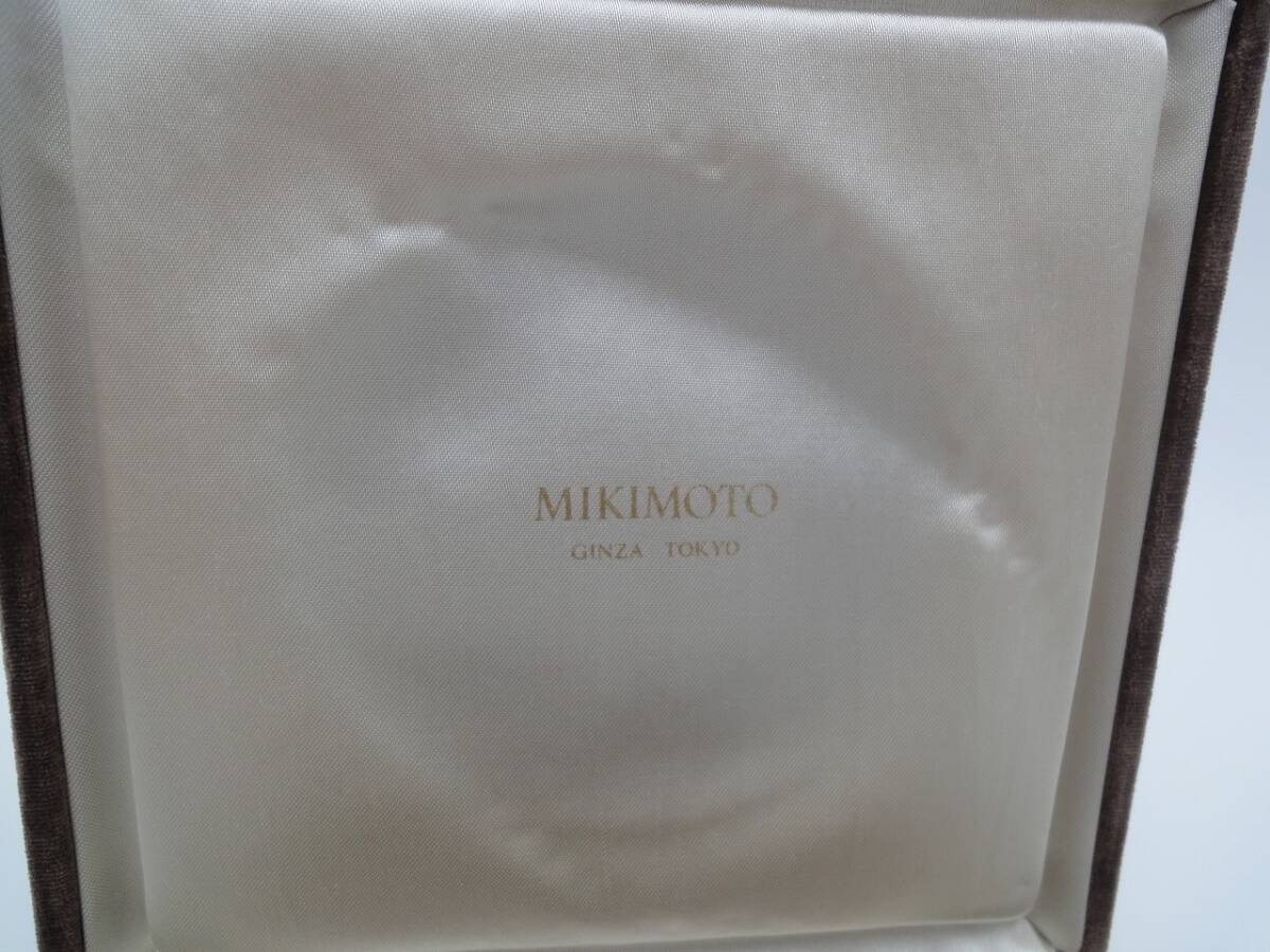 【1円スタート】MIKIMOTO パールネックレス 6～6.5mm 貝Mマーク Sマーク 留め具 刻印 SILVER シルバー 本真珠 ホワイトピンク ケースありの画像2