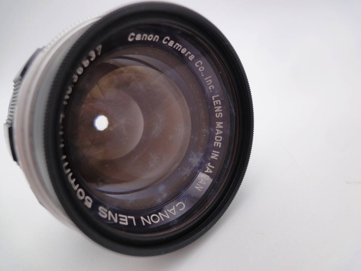 【1円スタート】 Canon 50mm f1.4 キャノン カメラレンズ メタル レンズキャップ付属 LENS 中古 動作未確認_画像10