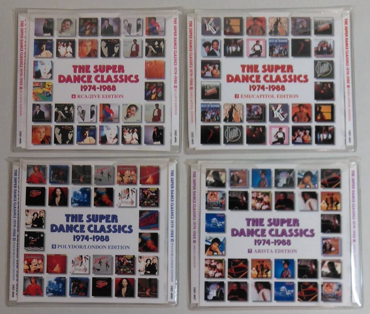 盤質良好 / The Super Dance Classics 1974-1988 / CD13枚組 / 解説本付き / 洋楽 / Disco music / ディスコ・ミュージック / 80's / 30174