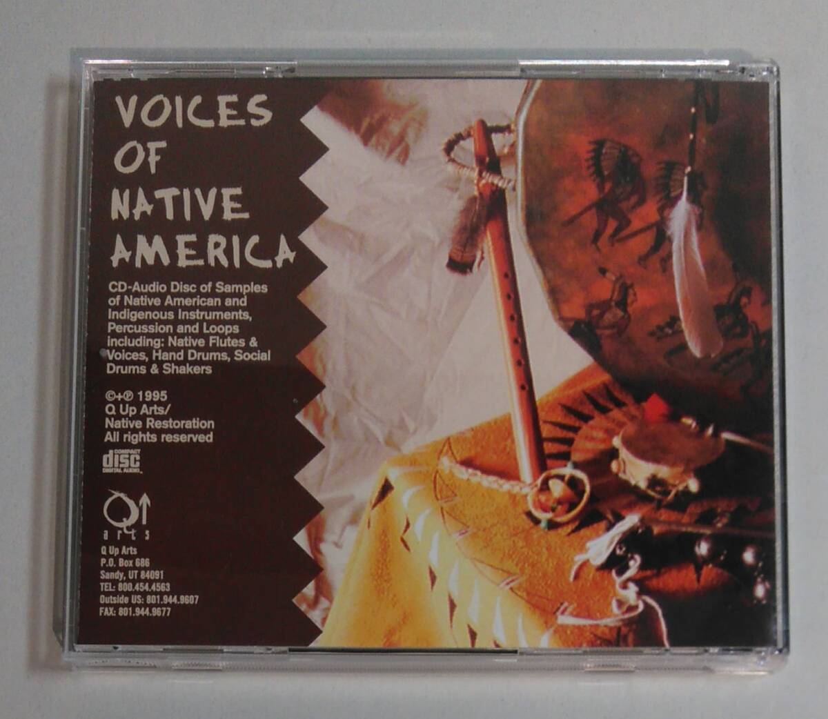 美品 / CD-R / サンプリングCD / sampling CD / Voices of Native America VOL.1 / Indigenous Instruments / QUA-20-450 / 30167