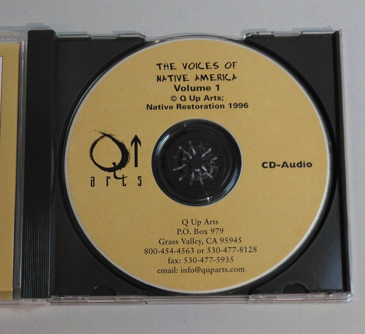 美品 / CD-R / サンプリングCD / sampling CD / Voices of Native America VOL.1 / Indigenous Instruments / QUA-20-450 / 30167