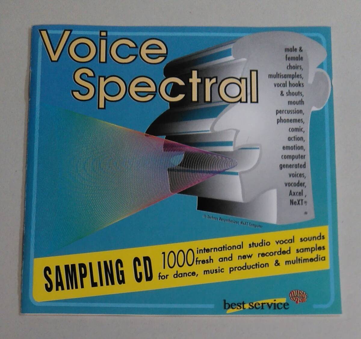状態良好 / CD / サンプリングCD / sampling CD / Voice Spectral / Shouts / Synth choirs / Voice percussion / Electric voices / 30169_画像5