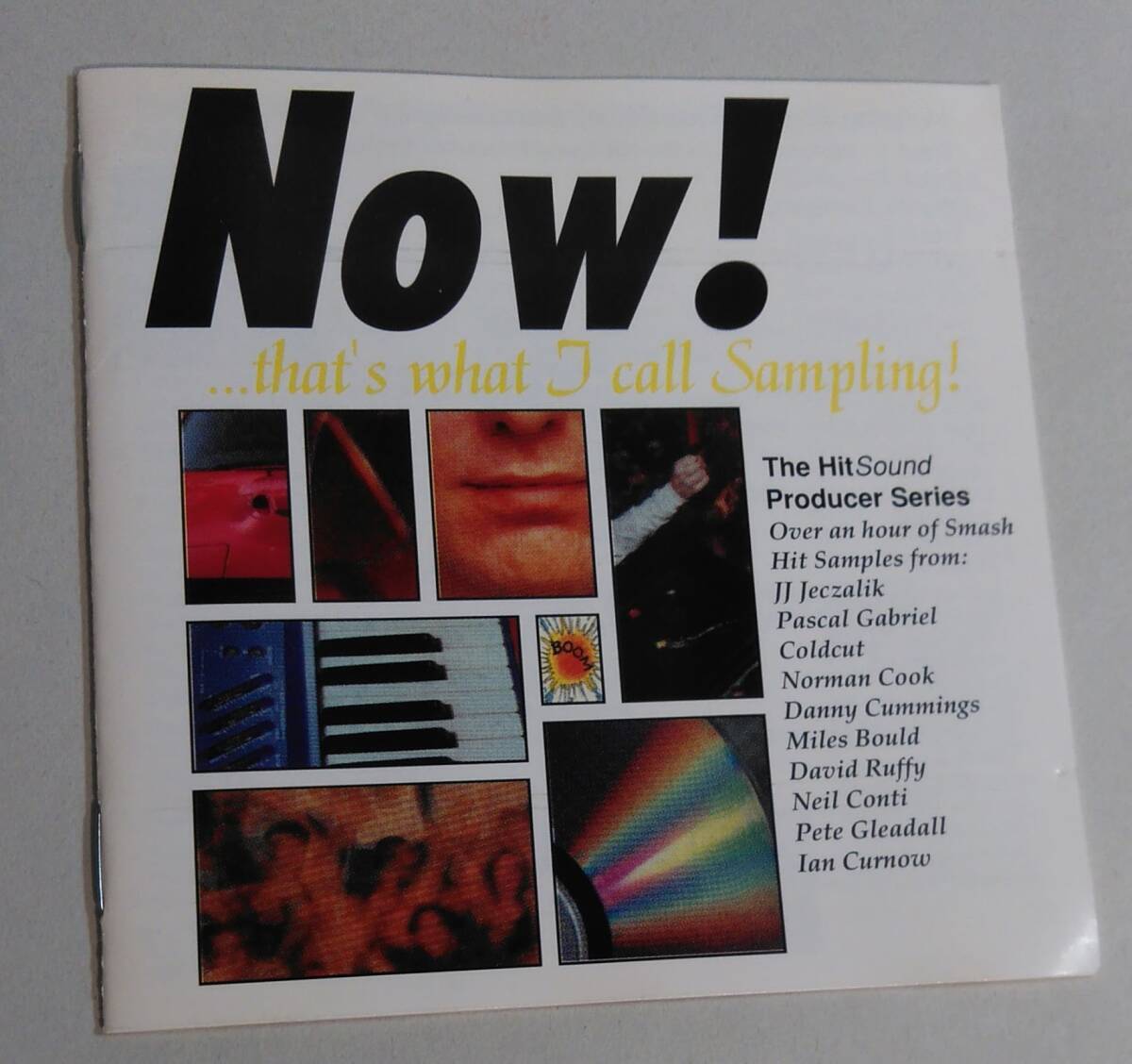 CD / サンプリングCD / sampling CD / NOW! ...THAT'S WHAT I CALL SAMPLING! / JJ Jeczalik / Pascal Gabriel / Coldcut / NOWCD01 /30170