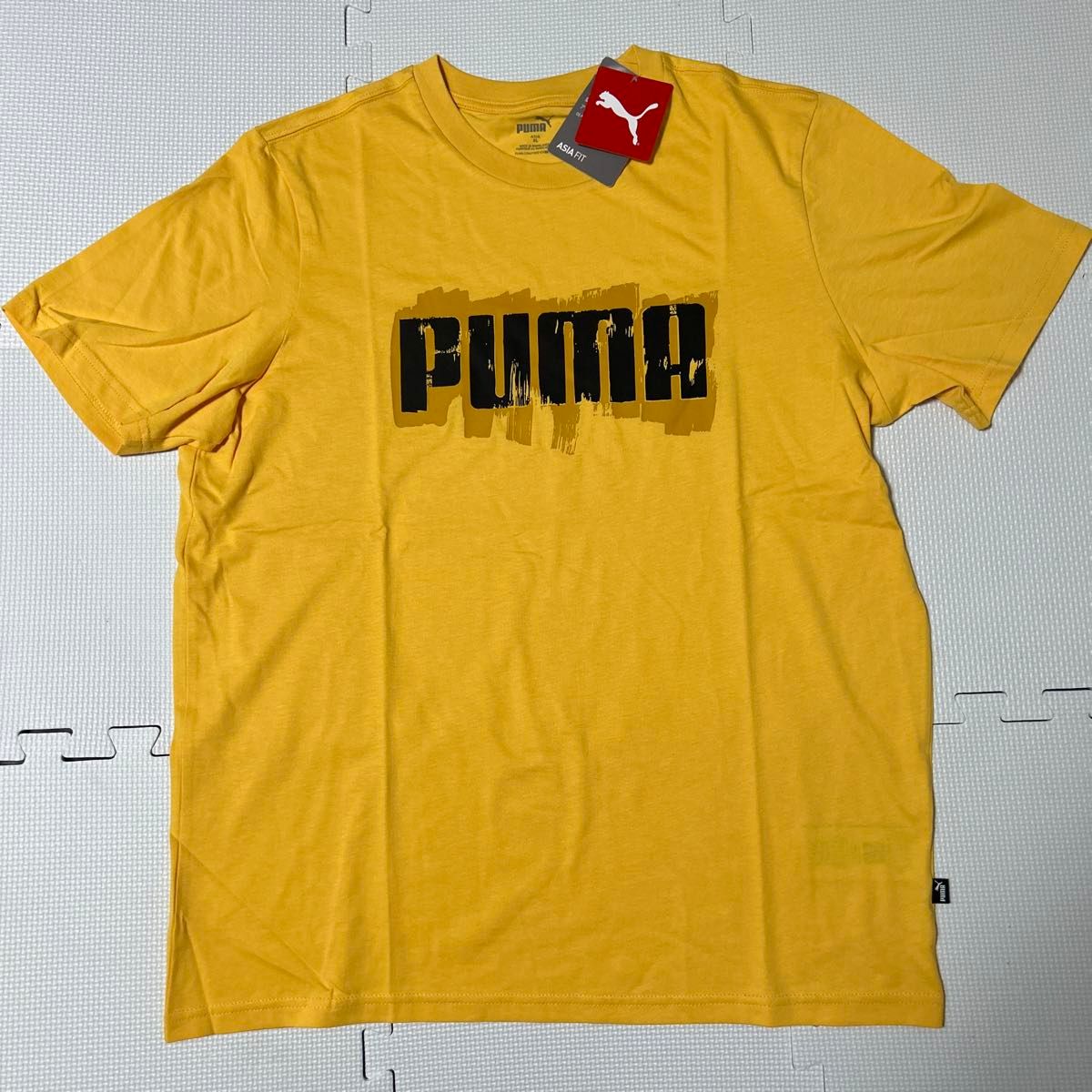 プーマ　PUMA メンズ 半袖Tシャツ　イエロー　XLサイズ　新品未使用