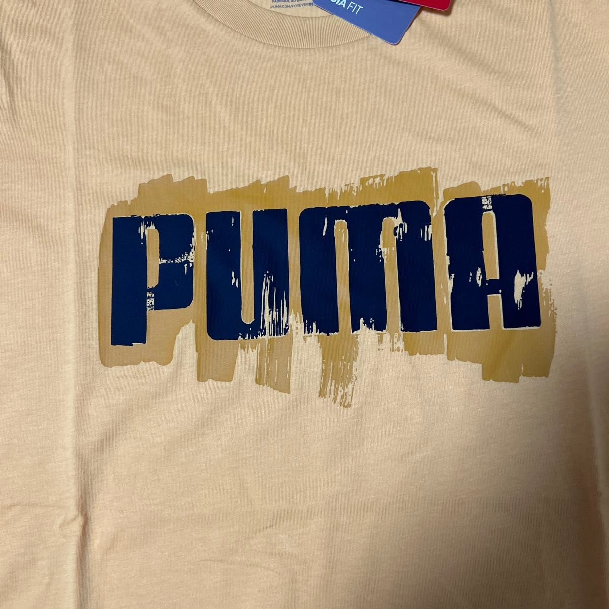 プーマ　PUMA メンズ 半袖Tシャツ　イエロー　XLサイズ　新品未使用