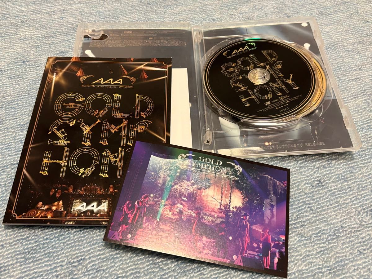 AAA ARENA TOUR 2014-Gold Symphony-〈初回生産限定盤・2枚組〉 DVD