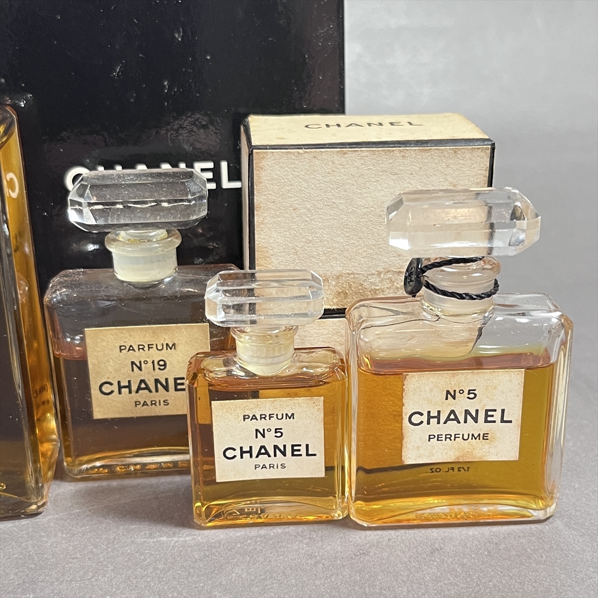 ◆ CHANEL シャネル PARFUM COLOGNE No.5 No.19 など 香水 まとめて ◆_14ml瓶と7ml瓶