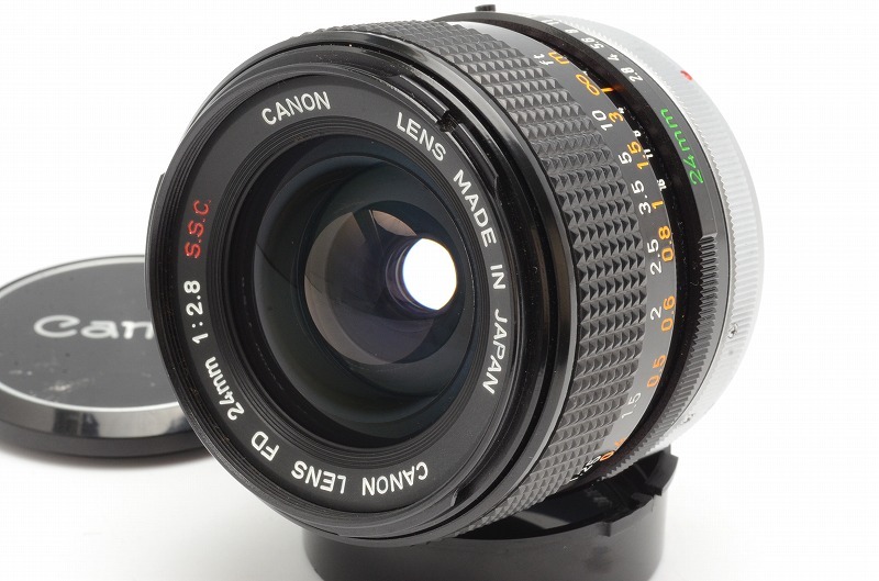 極美品 Canon FD 24mm F2.8 S.S.C SSC オールドレンズ 動作良好 キャノン 9952_画像1