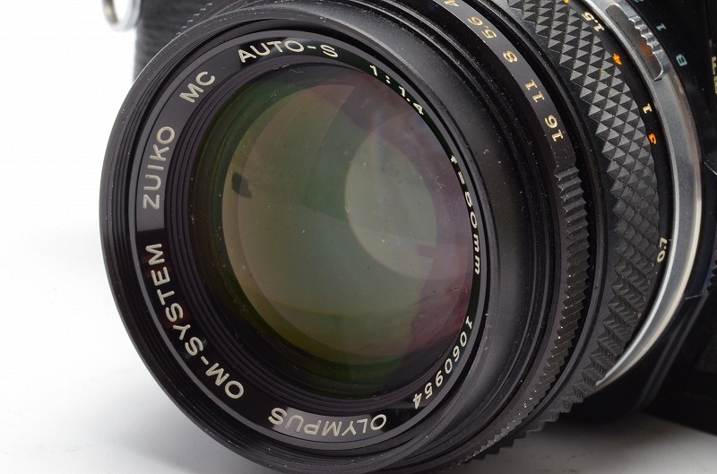 OLYMPUS OM-1N Black ＋ ZUIKO MC AUTO S 50mm F1.4 標準レンズ MF一眼レフカメラ 9664の画像10