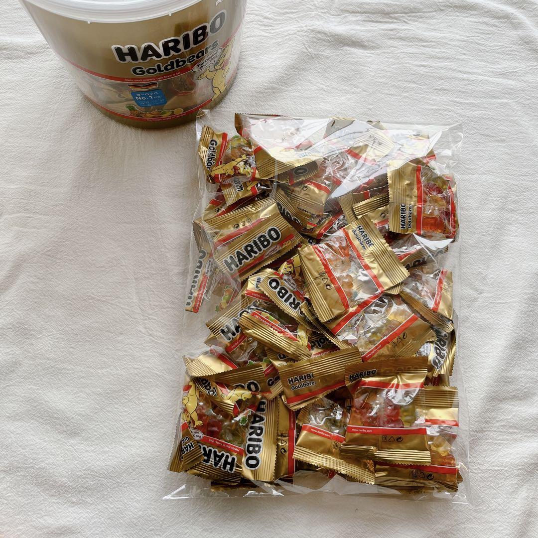 ハリボー ミニ ゴールドベアー 50袋 グミ コストコ HARIBO お菓子 おやつ 小分け くま 子供 こども 小袋 個包装 プチギフト_画像2