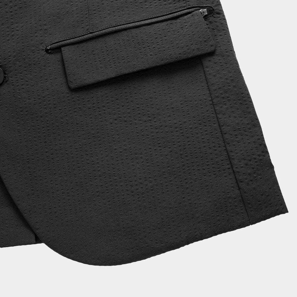 ISETAN adidas ICON スーツ ジャケット 黒 ブラック L adidas 伊勢丹 ビジネス ゴルフ 2020 春夏 ファイナルモデル GD0467 の画像6