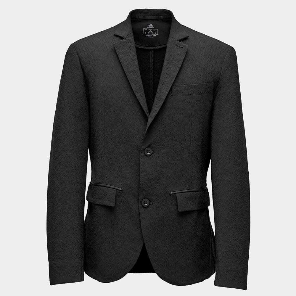 ISETAN adidas ICON スーツ ジャケット 黒 ブラック L adidas 伊勢丹 ビジネス ゴルフ 2020 春夏 ファイナルモデル GD0467 の画像1