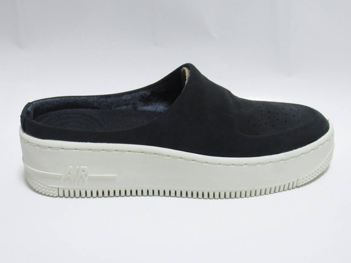 NIKE WMNS AIR FORCE 1 LOVER XX PRM スリッポン ブラック 23.5cm ナイキ エアフォース1 ラヴァ― プレミアム サンダル 黒 銀 BV8249-001