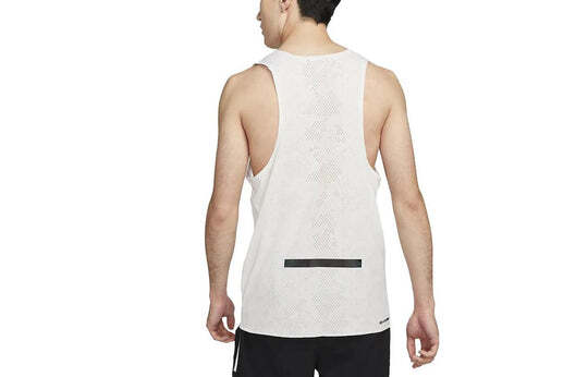 NIKE DRI-FIT ADV running tank top white S Nike Ran division pinakru aero Swift graphic DX0846-030