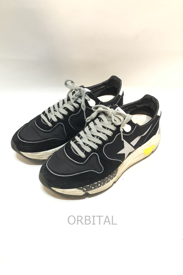 経堂) ゴールデングース Golden Goose Running スニーカー ネオプレン ブラック サイズ38の画像1