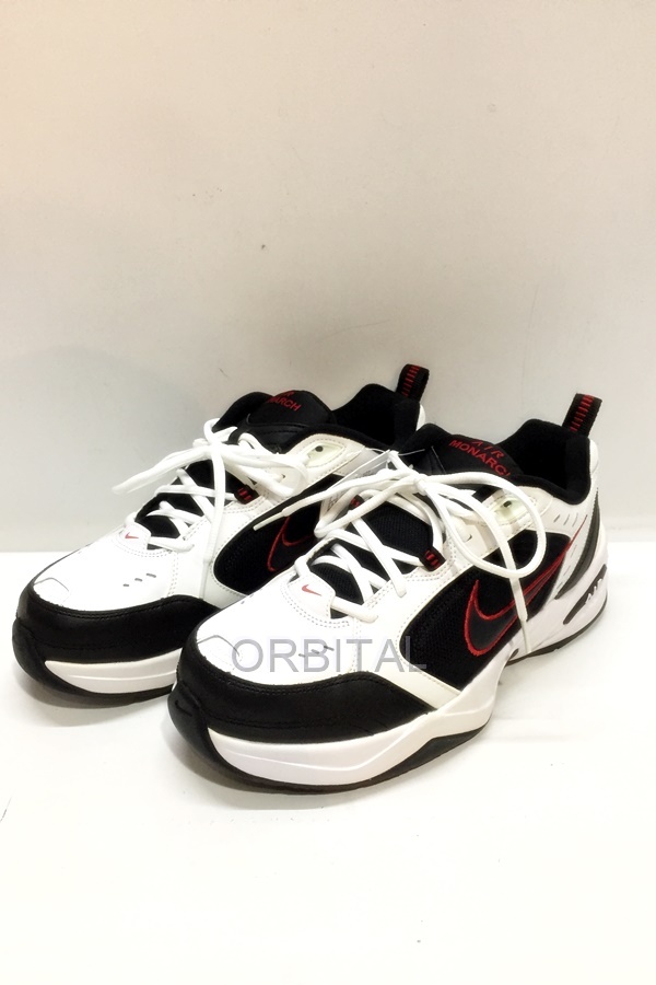 代官山)ナイキ NIKE AIR MONARCH 4 エアモナーク4 スニーカー ホワイト 416355-101 サイズ27cm タグ付き_画像1