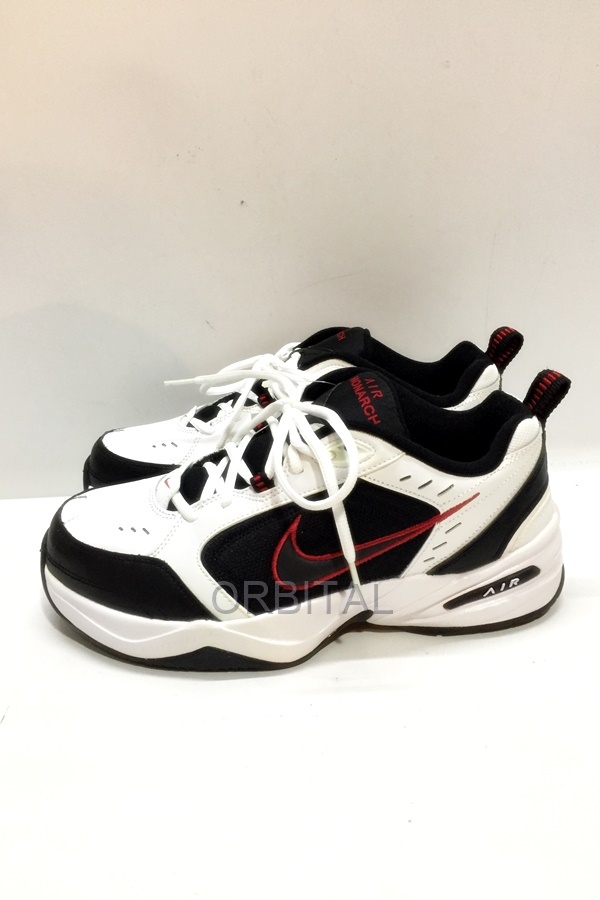 代官山)ナイキ NIKE AIR MONARCH 4 エアモナーク4 スニーカー ホワイト 416355-101 サイズ27cm タグ付き_画像4