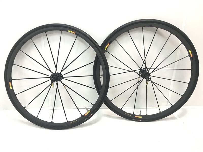 ▼▼マビック MAVIC キシリウム KSYRIUM SLR エグザリット EXALITH クリンチャー シマノ 11s ホイール　前後セット_画像1