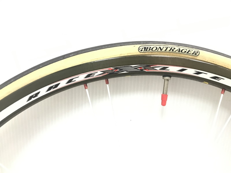 ▼▼美品 ボントレガー BONTRAGER レース XXX ライト RACE XXX LITE カーボン シマノ10s ホイール SRAM 10速 付き_画像3