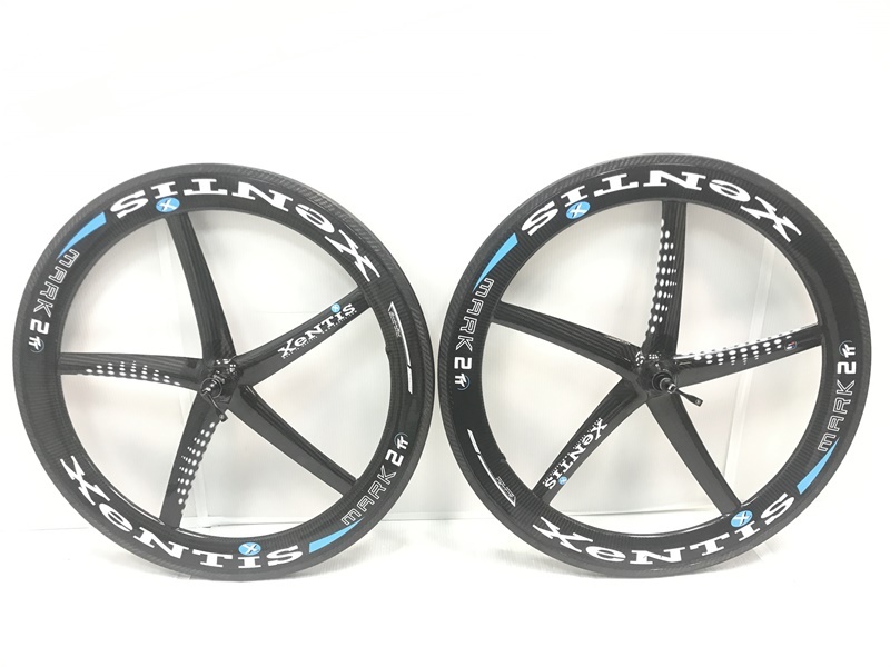 ▼▼ゼンティス XeNTiS マーク2 MARK 2 TT タイムトライアル チューブラー シマノ 11s ホワイト ホイール前後セット