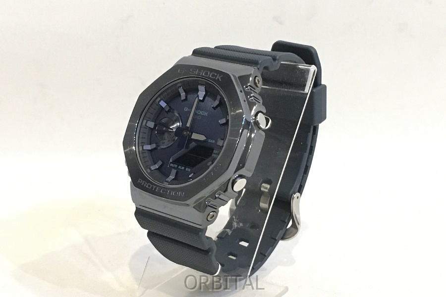 二子玉)カシオ CASIO G-SHOCK ジーショック GM-2100N-2AJF 20気圧防水 定価29,700円 クオーツ メンズ 腕時計の画像3