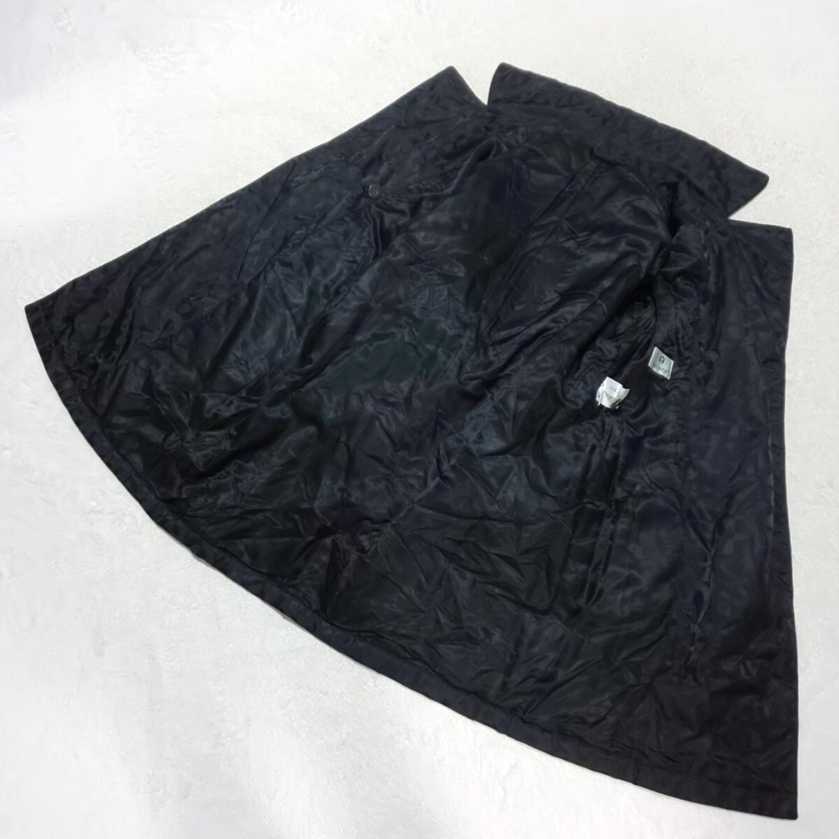 極美品/希少】伊製 AIGNER アイグナー ベルト付トレンチコート 極美品/希少】伊製 AIGNER アイグナー ベルト付トレンチコート