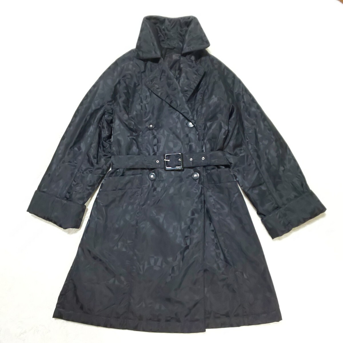 極美品/希少】伊製 AIGNER アイグナー ベルト付トレンチコート 極美品/希少】伊製 AIGNER アイグナー ベルト付トレンチコート