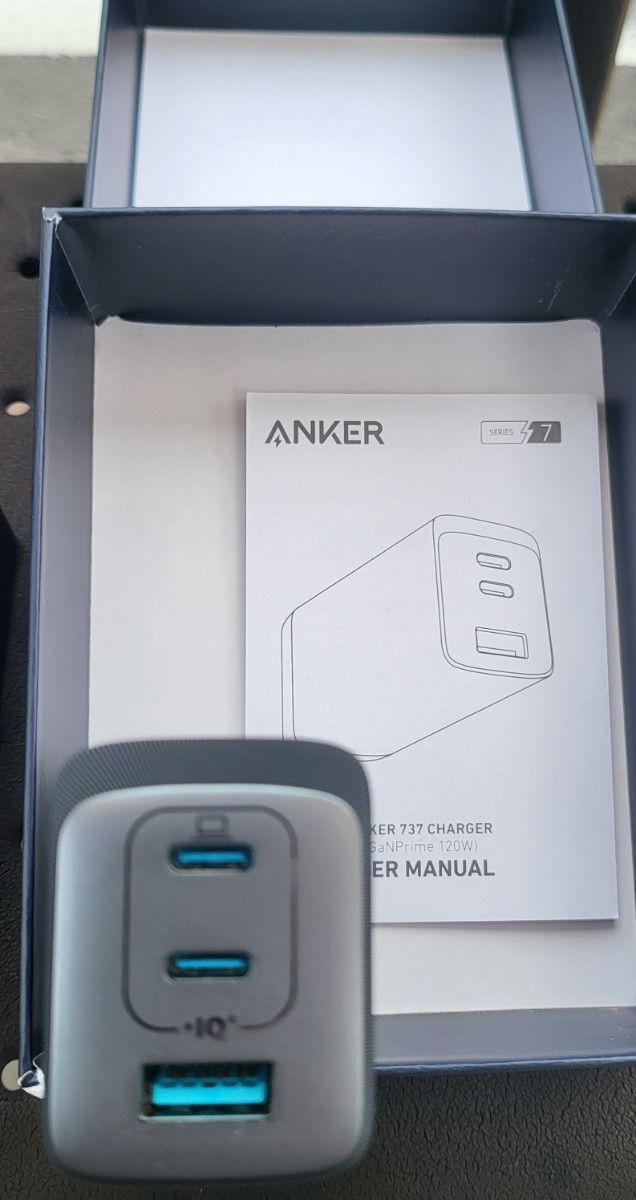 Anker 737 Charger （GaNPrime 120W） A2148N11 （ブラック）